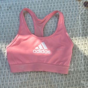 Adidas barbie core sports bra